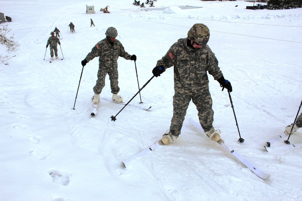 Soldiers build skills during Cold-Weather Operations Course at Fort McCoy