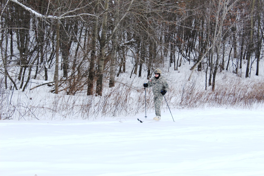 Soldiers build skills during Cold-Weather Operations Course at Fort McCoy