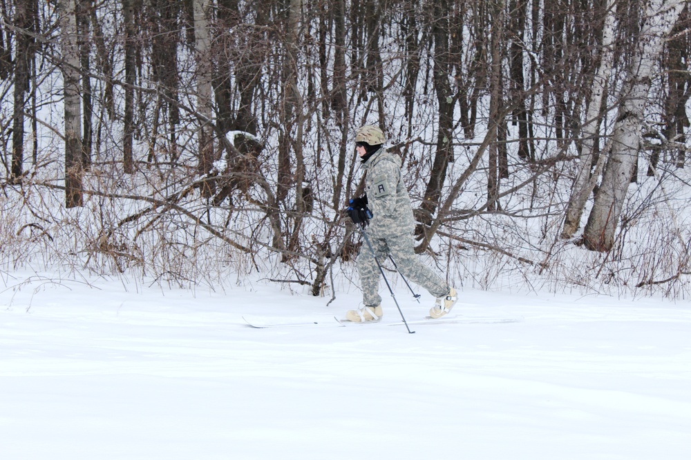 Soldiers build skills during Cold-Weather Operations Course at Fort McCoy