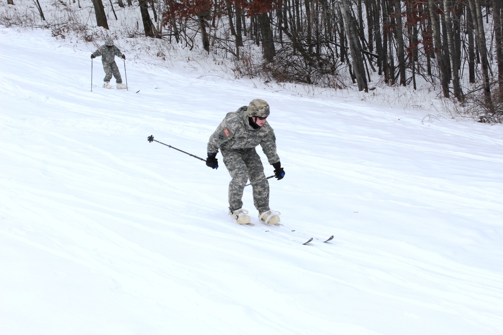 Soldiers build skills during Cold-Weather Operations Course at Fort McCoy