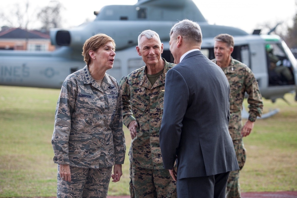 U.S. NORTHCOM commander visits New Orleans
