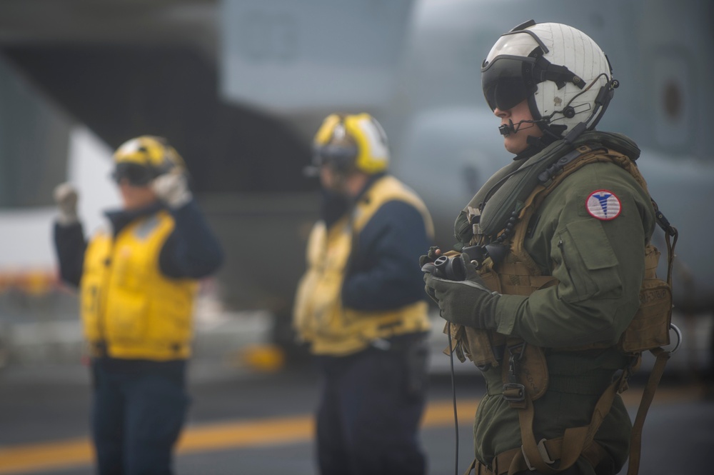 USS America conducts Flight Operations