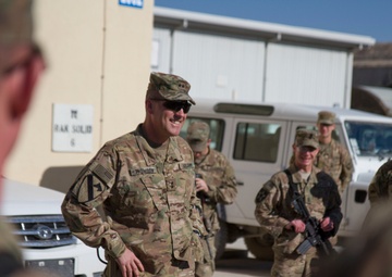 Maj. Gen. Thomson speaks to 1-67 AR