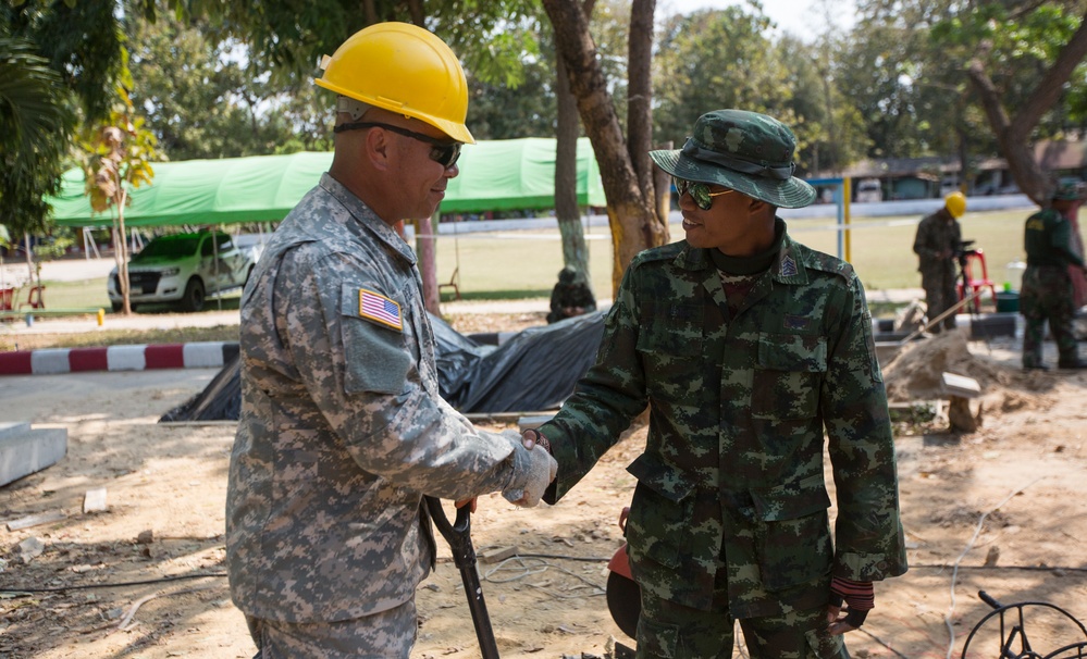 Cobra Gold 17, Ban Ta Kham Rai Due Samakkee, Chaiyaphum Province