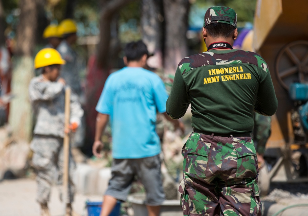 Cobra Gold 17, Ban Ta Kham Rai Due Samakkee, Chaiyaphum Province