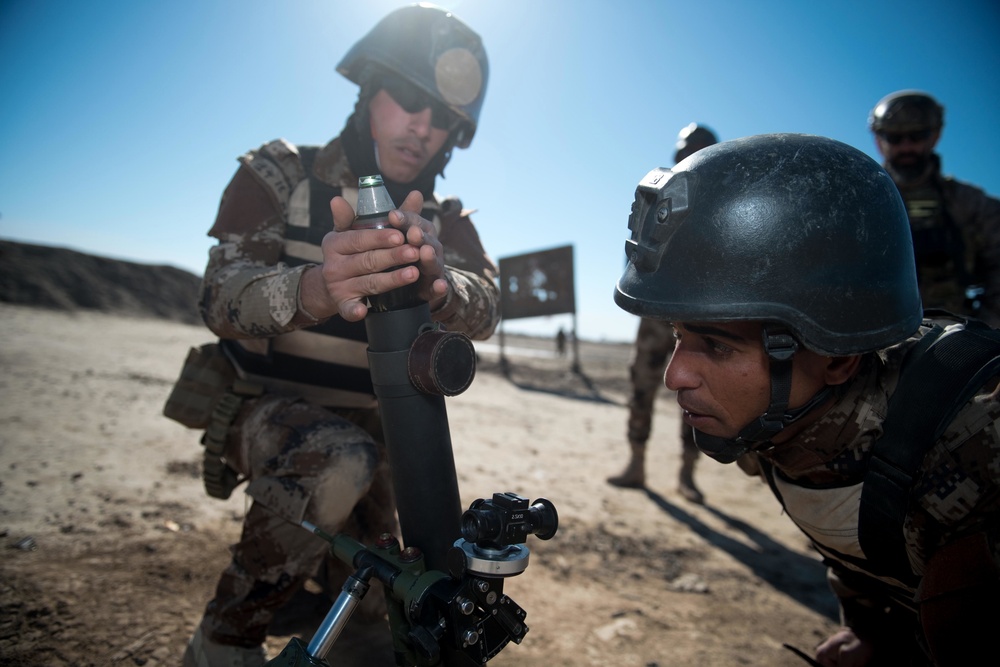 ICTS trainees conduct live weapons training
