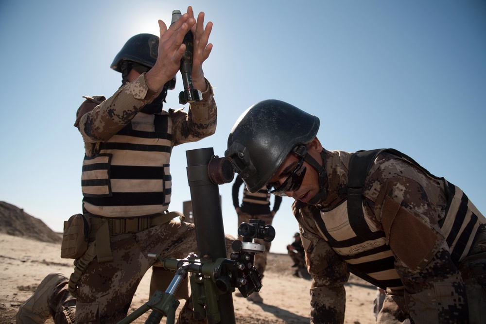 ICTS trainees conduct live weapons training