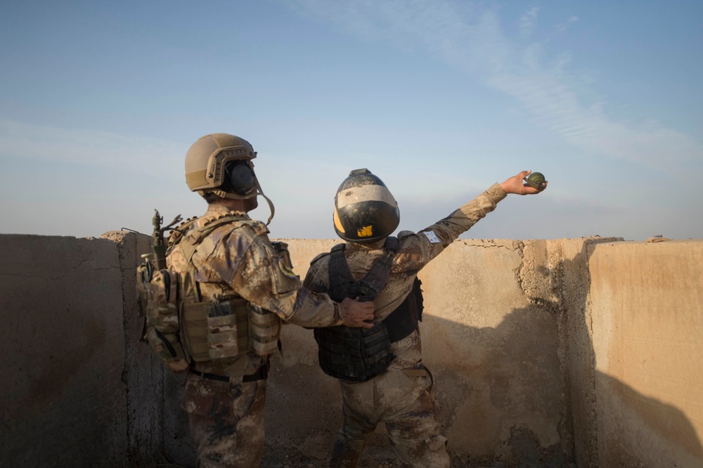 ICTS trainees conduct live weapons training