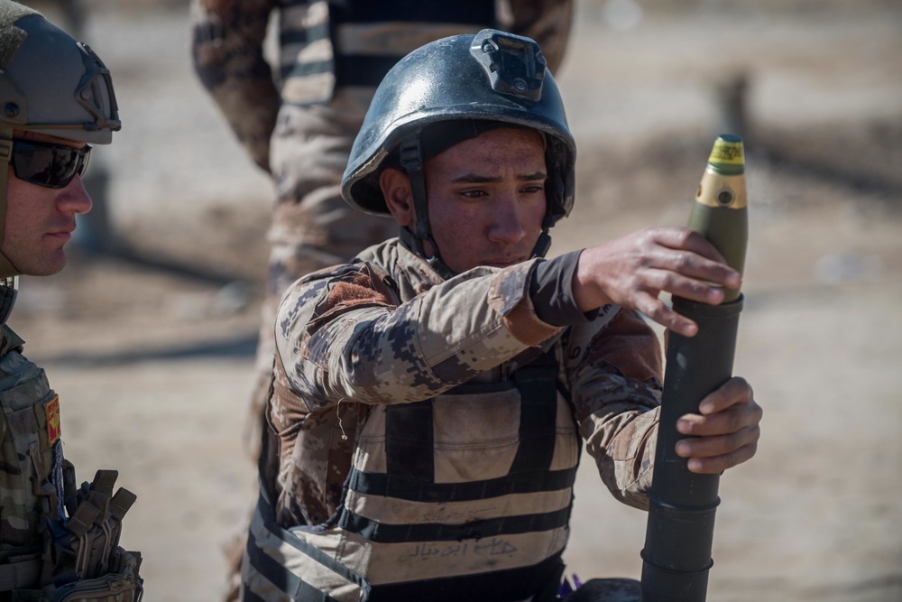 ICTS trainees conduct live weapons training