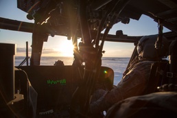 Army Guard Black Hawk on training mission