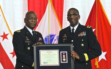 D.C. National Guard honors Soldier-Leader for dedicated service to the nation
