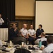 Leadership from the 124th Fighter Wing hold panel discussion at TAG Leadership Day