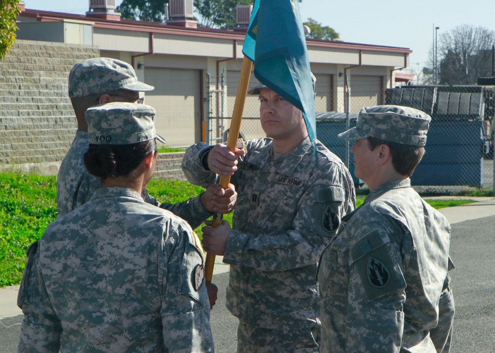 222nd BOD Change of Command