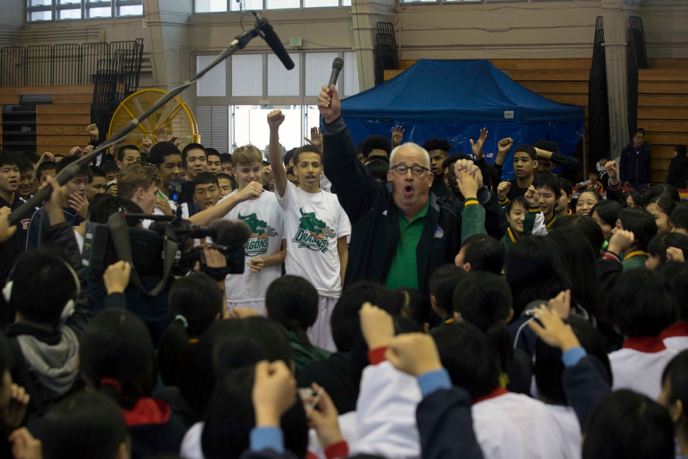 US Consulate General hosts 11th annual Friendship Basketball Tournament aboard Camp Foster