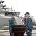 USS Squall Holds Change of Command