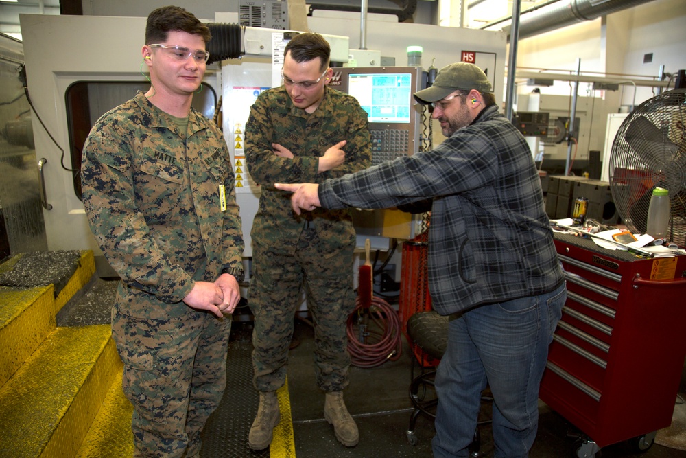 Twentynine Palms Marines train at Production Plant Barstow