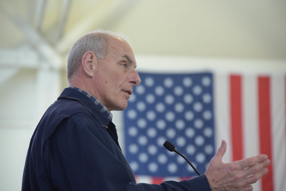 DHS Secretary visits Coast Guard Sector San Diego