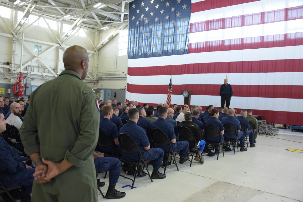 DHS Secretary visits Coast Guard Sector San Diego