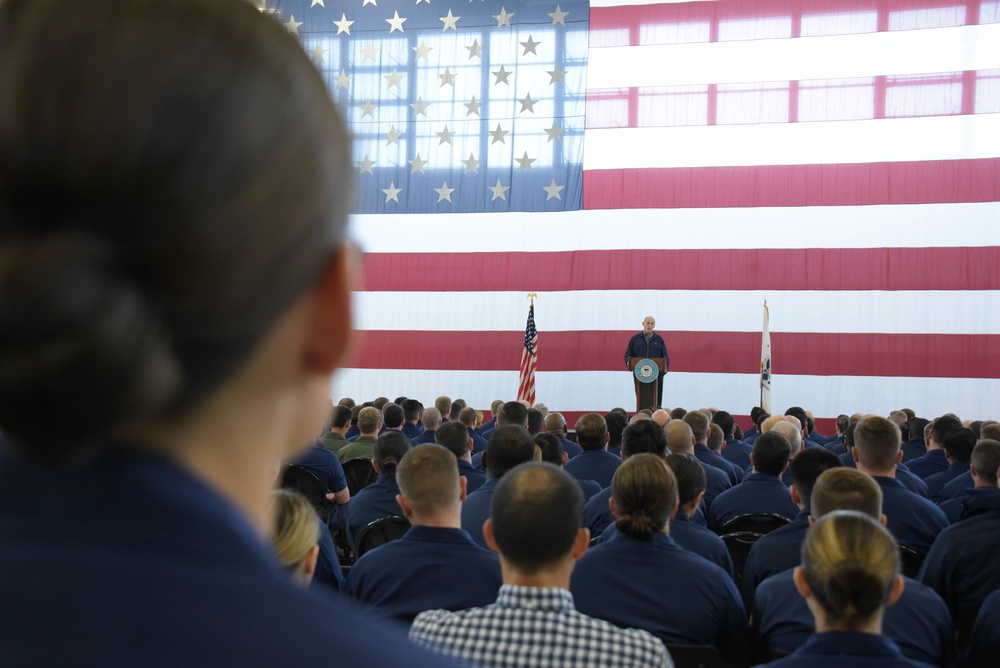 DHS Secretary visits Coast Guard Sector San Diego