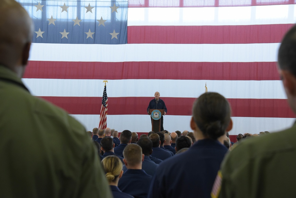 DHS Secretary visits Coast Guard Sector San Diego