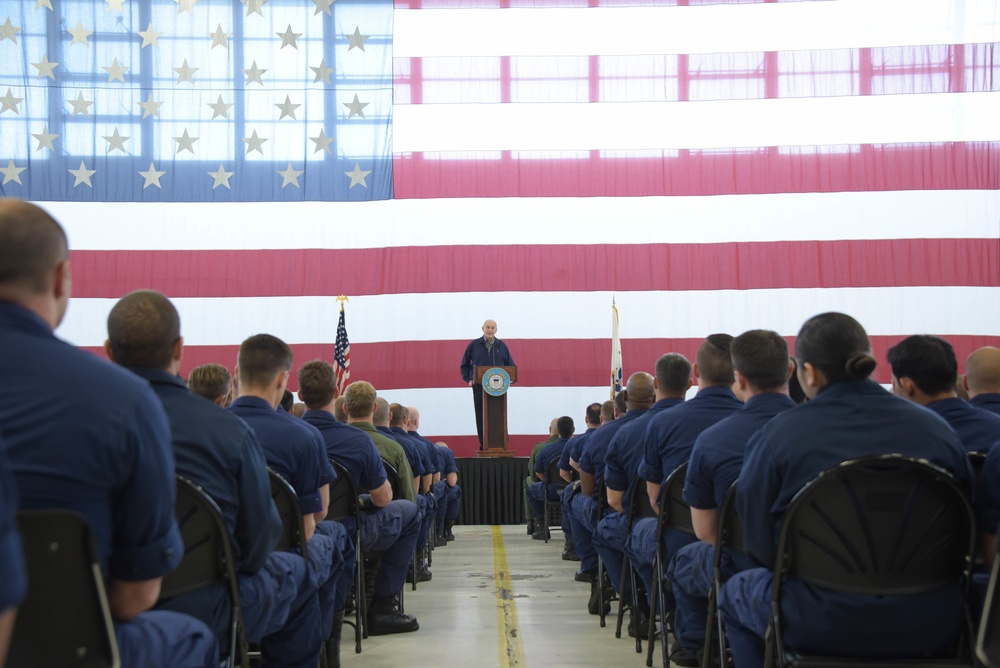 DHS Secretary visits Coast Guard Sector San Diego