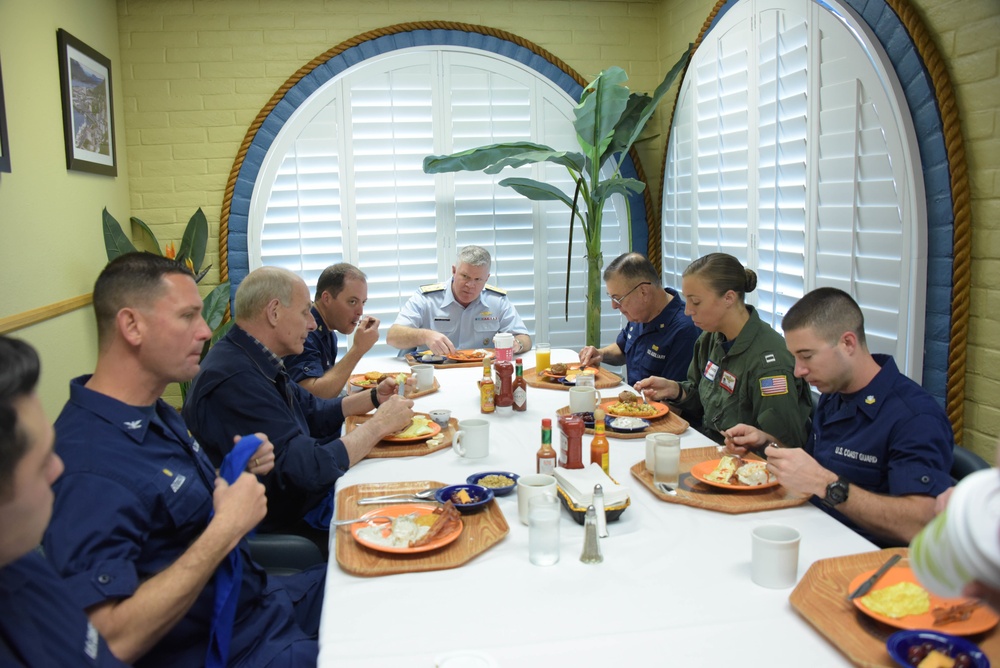 DHS Secretary visits Coast Guard Sector San Diego