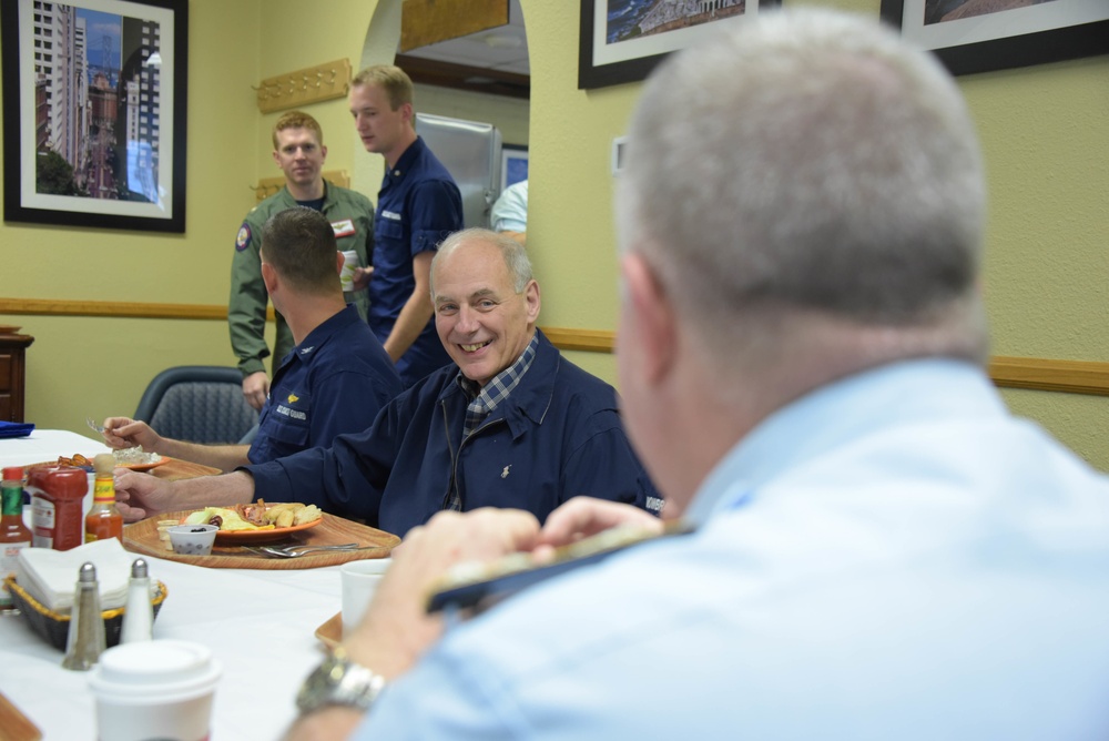 DHS Secretary visits Coast Guard Sector San Diego