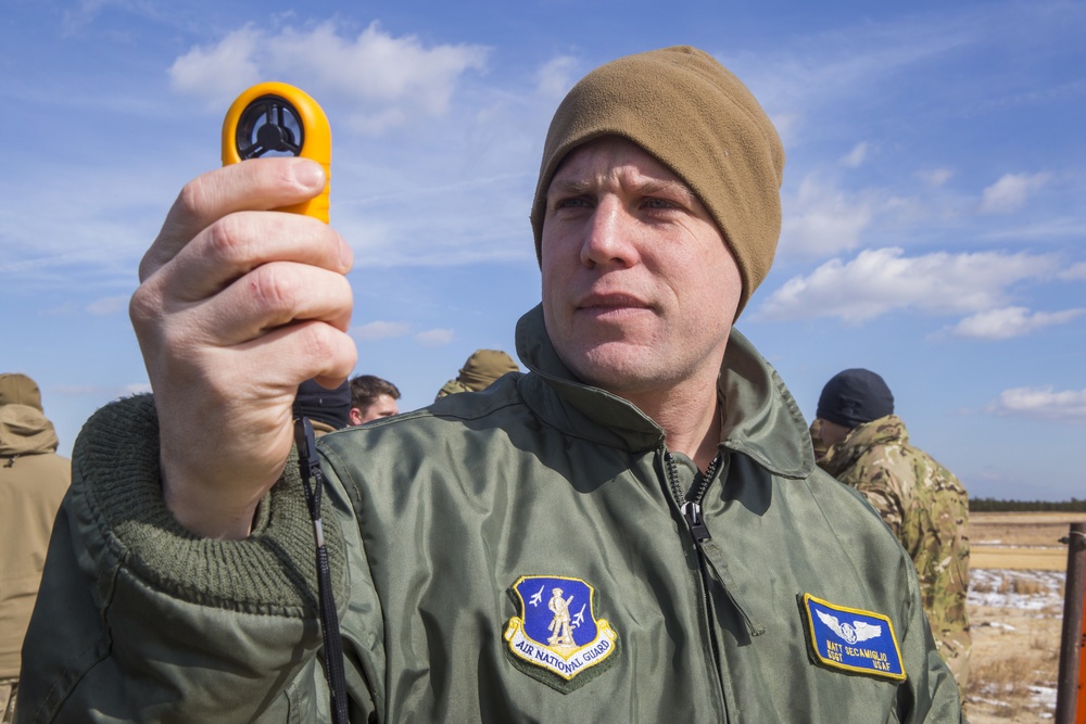 Joint training held at Coyle Drop Zone