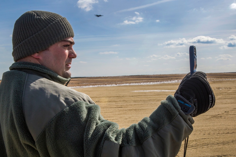 Joint training held at Coyle Drop Zone