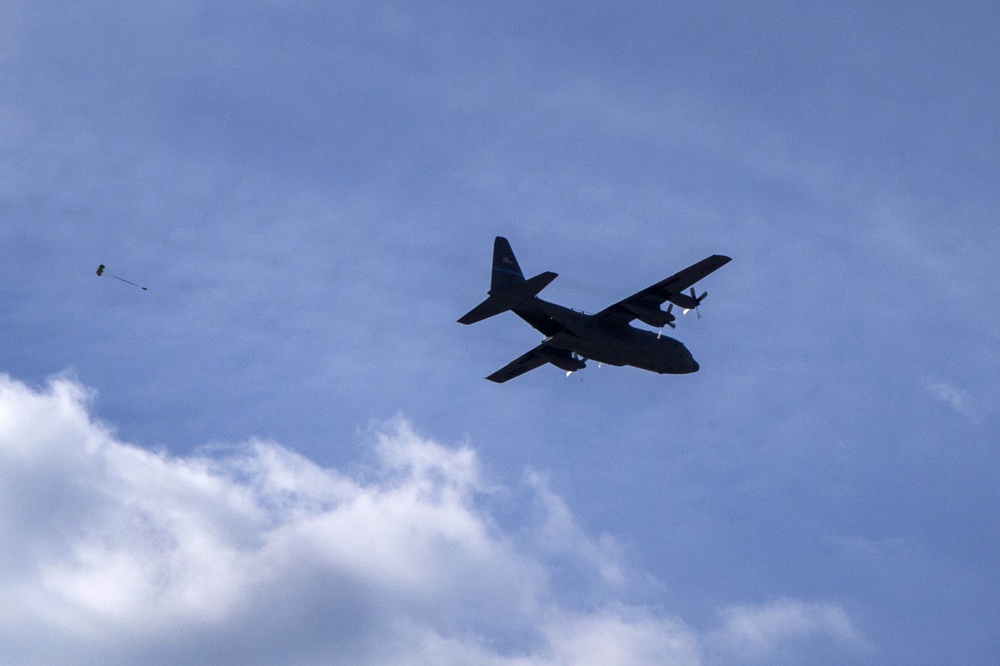Joint training held at Coyle Drop Zone