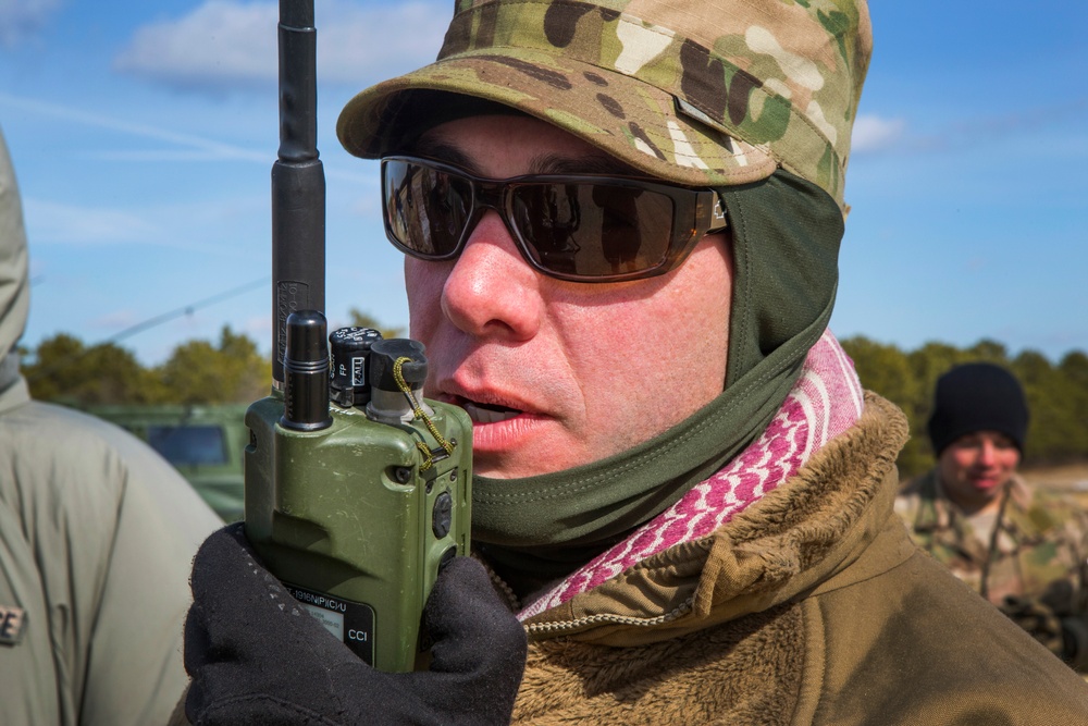 Joint training held at Coyle Drop Zone