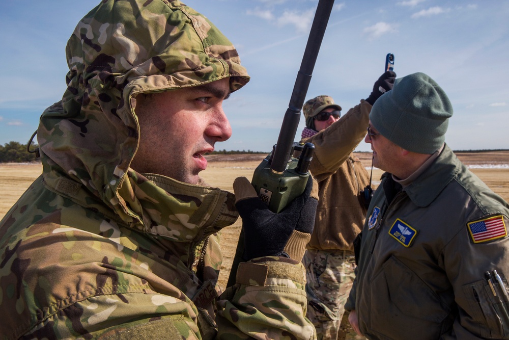 Joint training held at Coyle Drop Zone