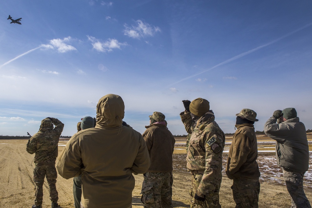 Joint training held at Coyle Drop Zone