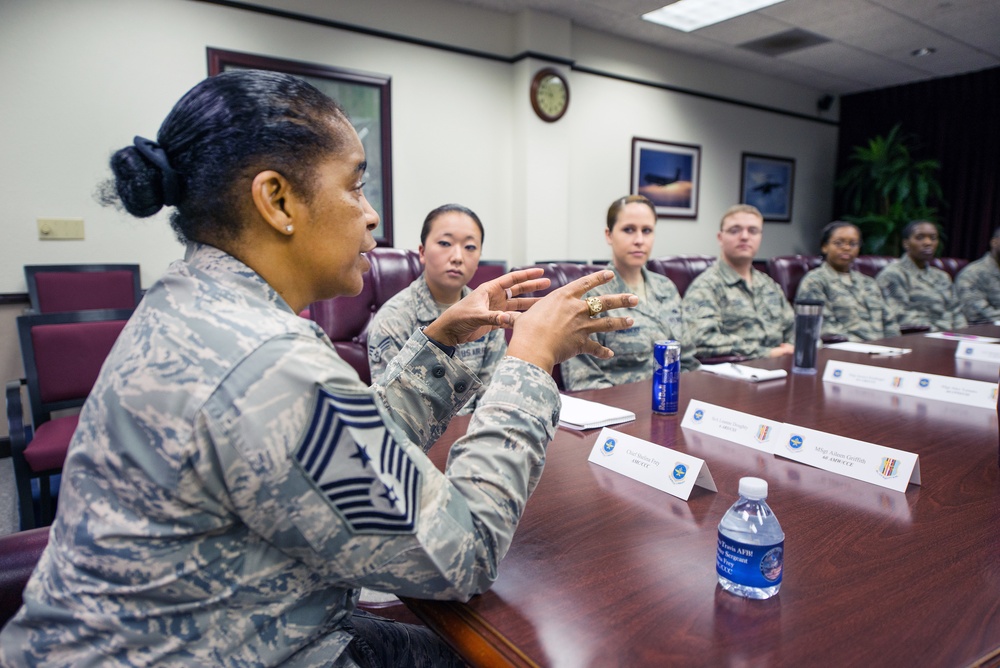 AMC/CCC Visits Travis AFB