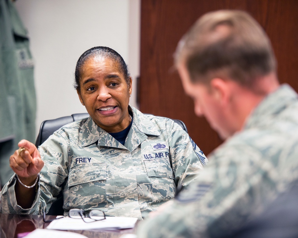 AMC/CCC Visits Travis AFB