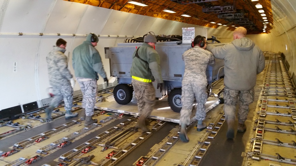 Air National Guard unit deploys for Theater Security Package