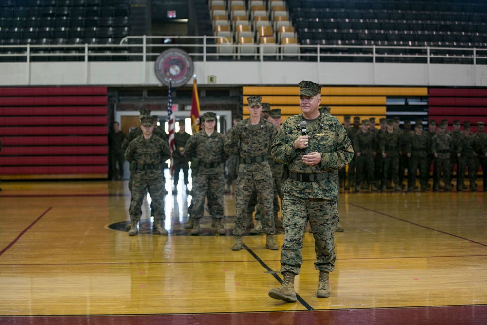 Headquarters Battalion Change of Command