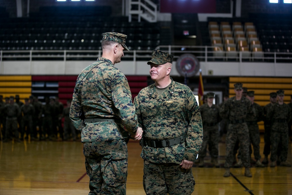 Headquarters Battalion Change of Command