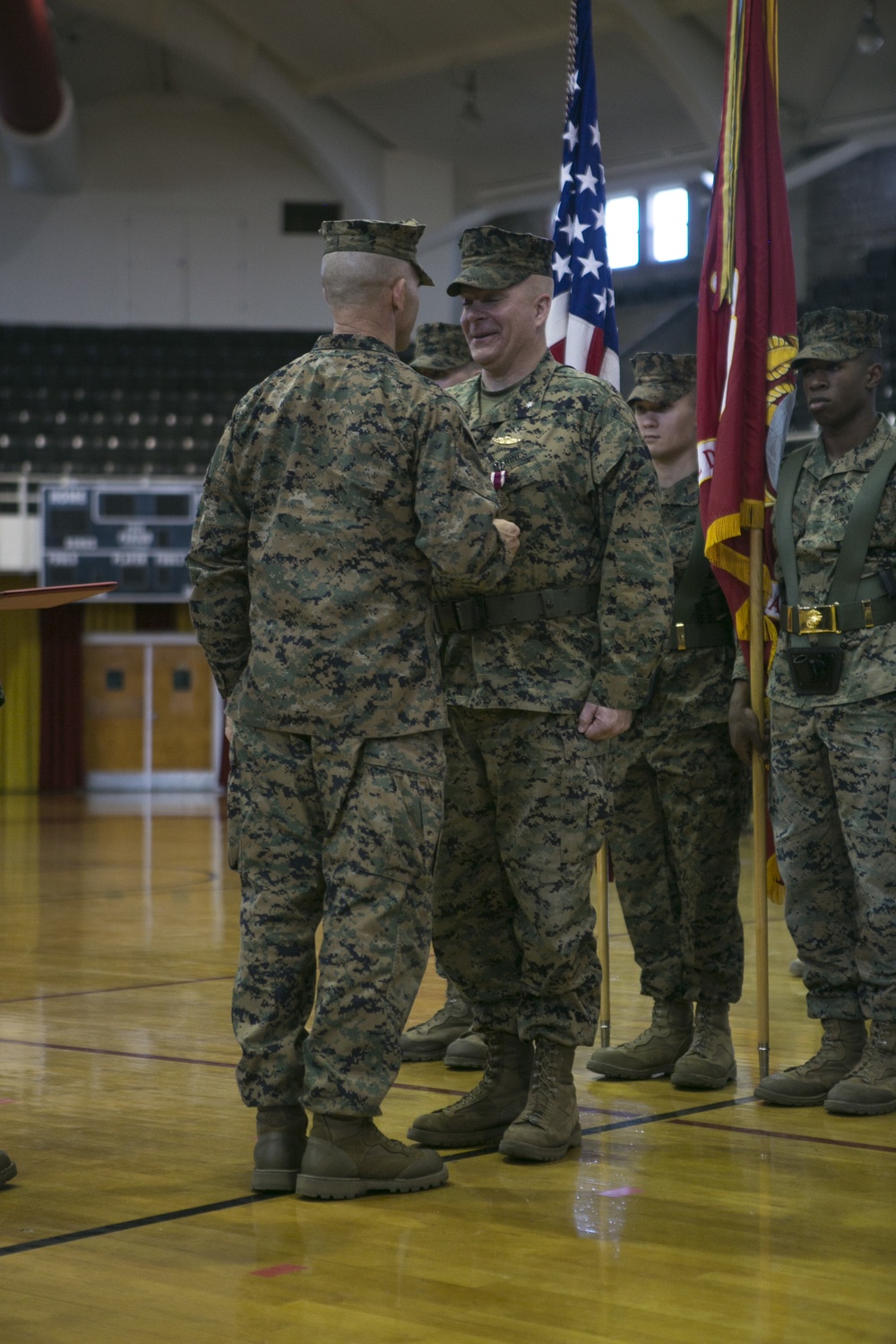 Headquarters Battalion Change of Command