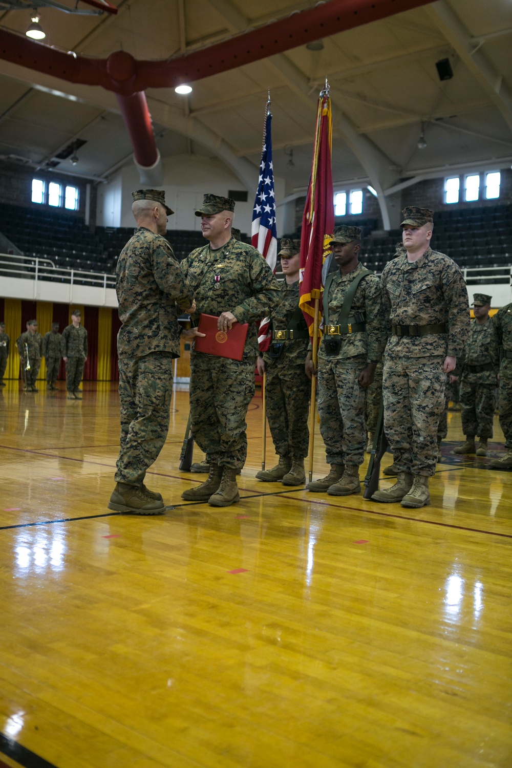 Headquarters Battalion Change of Command