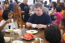 Military Sealift Command Sailors Visit Thai Orphanage during Cobra Gold 17