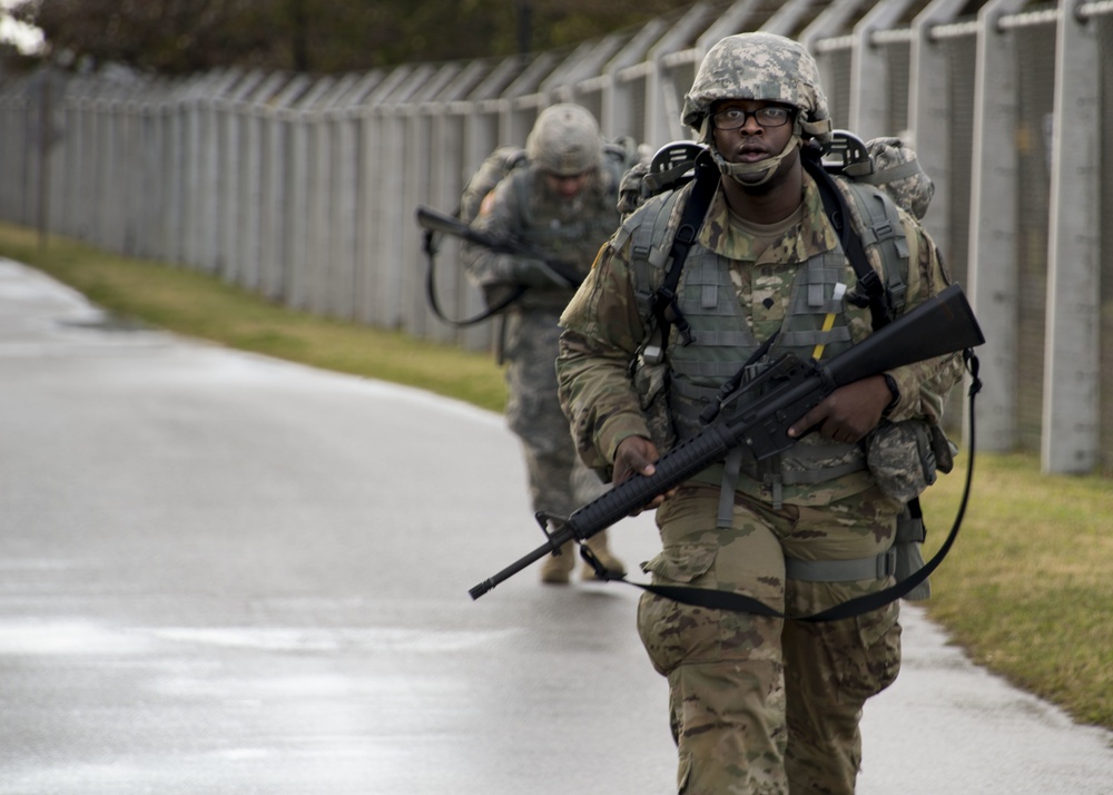 Soldiers and Airmen participate in US Army Japans best warrior competition in Okinawa
