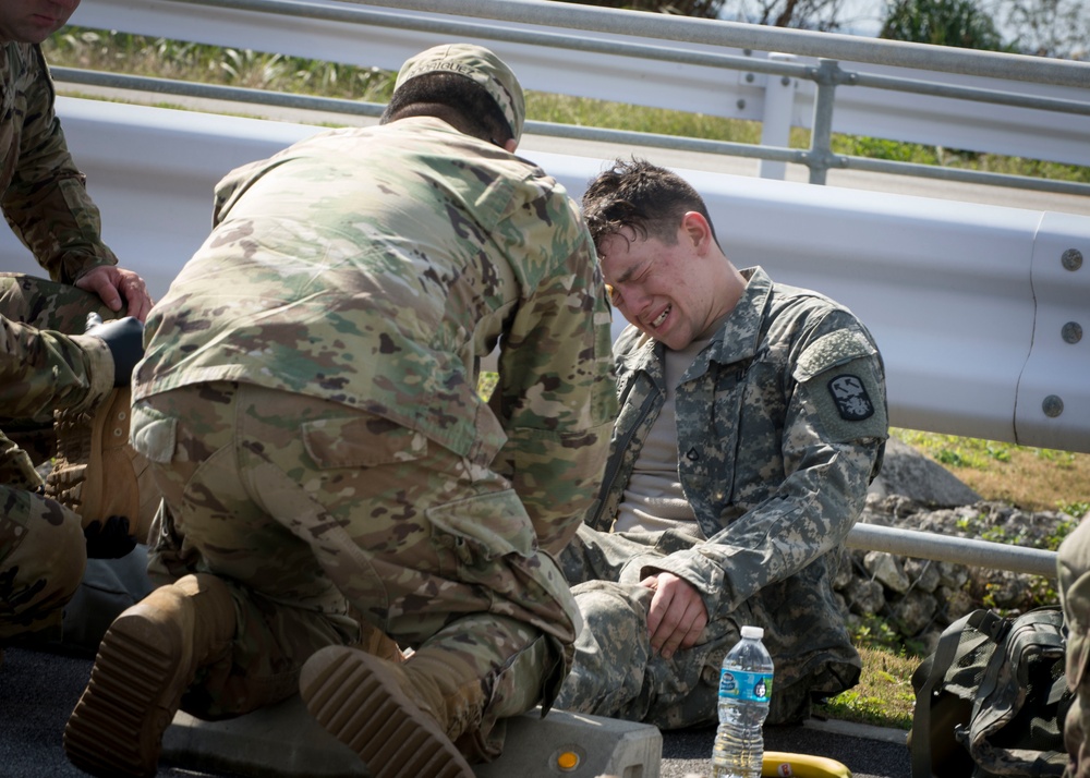 Soldiers and Airmen participate in US Army Japans best warrior competition in Okinawa
