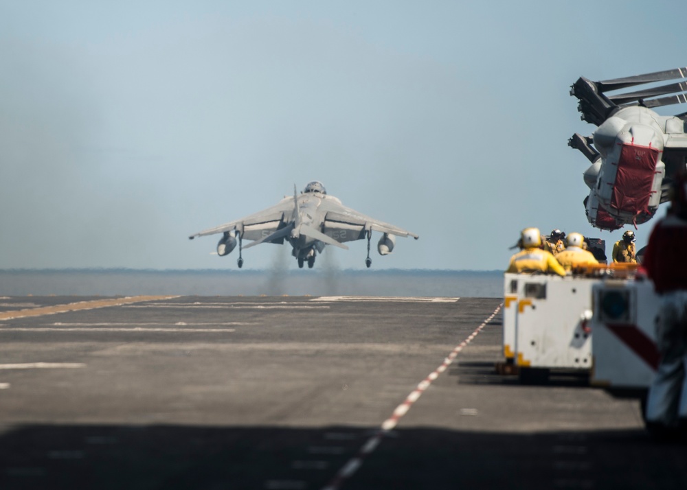 USS Makin Island (LHD 8) flight operations