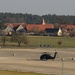 10th Combat Aviation Brigade Black Hawk helicopters sit on the flight line at Katterbach Army Airfield in Ansbach, Bavaria, Germany