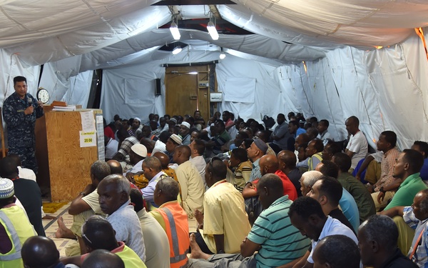 USAFRICOM deputy command chaplain in Djibouti