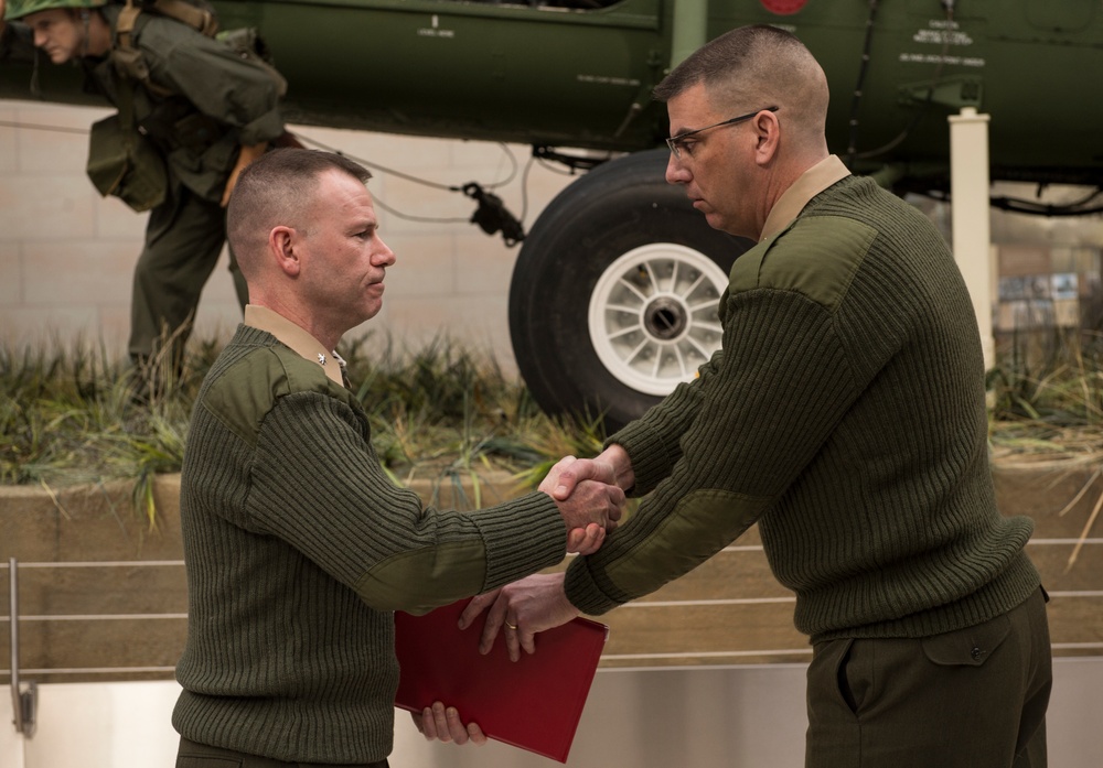 Lt. Col. Michael O. Hixson's Retirement Ceremony
