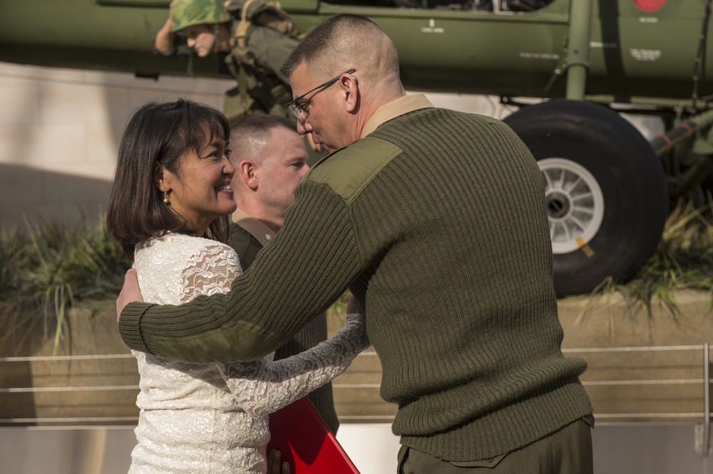 Lt. Col. Michael O. Hixson's Retirement Ceremony