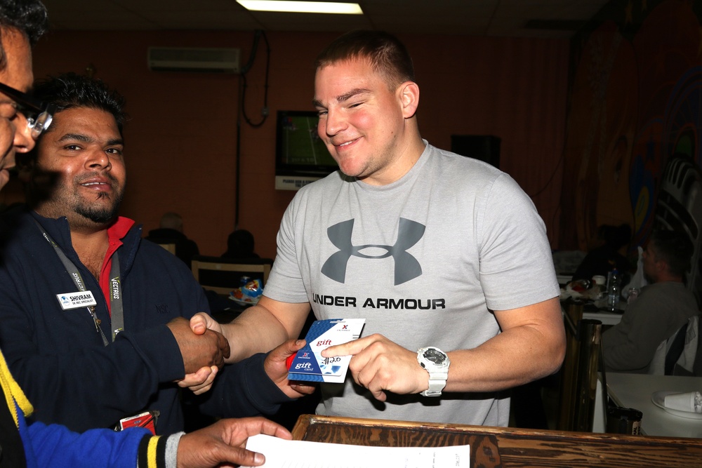 Camp Arifjan gathers for Super Bowl 51