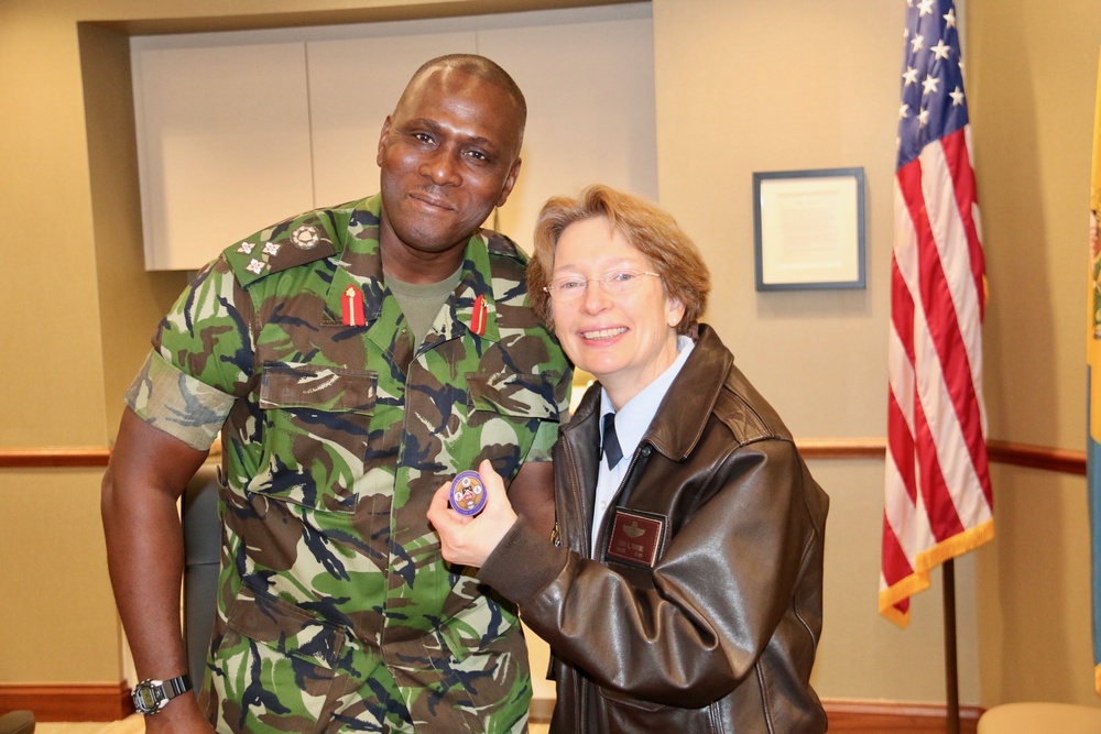 Delaware National Guard Hosts Office Call with Trinidad and Tobago’s Chief of Defence Staff